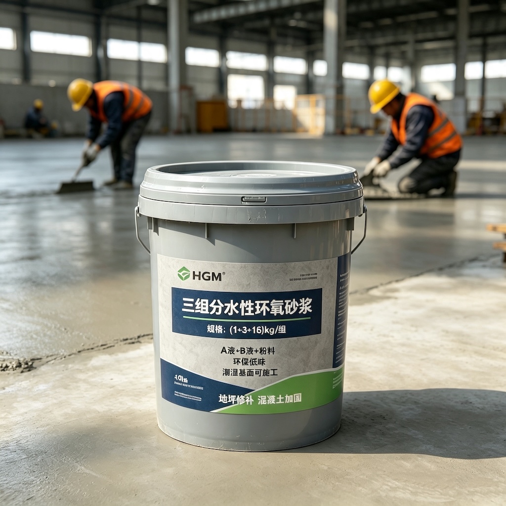 洪雅三组份水性环氧砂浆